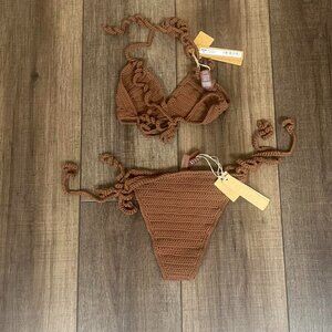 SKIMS CROCHET SWIM BIKINI SET